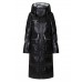 Luxury Black Pocket sFine Warm Winter Duck Down Coat